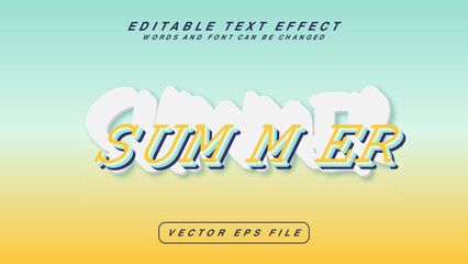 Summer Text Effect