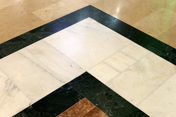 Fototapeta premium Geometric lines and figures in construction and architecture.