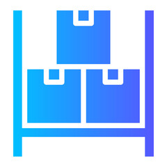 shelf gradient icon