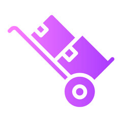 trolley gradient icon