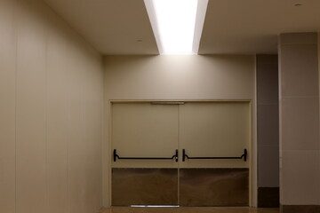 Fototapeta premium Geometric lines and figures in construction and architecture.