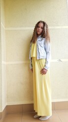 person in a bathroom