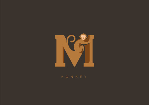MONKEY M MONOGRAM