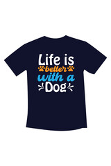 New Dog t shirt design template