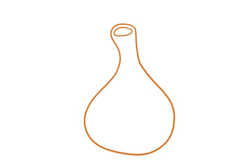 boho earthenware line art