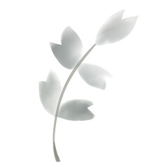 Hello winter with blue leaves watercolor floral bouquet Png, Greenery Elements Wildflowers Spring with Wreaths on Transparent background Png