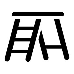 ladder glyph icon