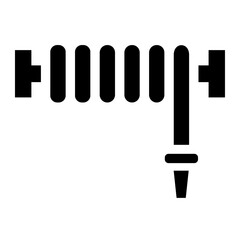 water hose glyph icon