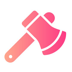 axe gradient icon