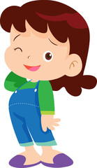 children or kids cartoon character