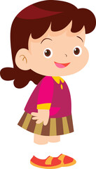 children or kids cartoon character