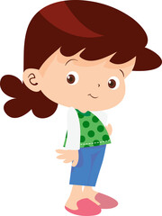 children or kids cartoon character