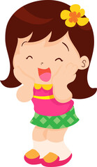 children or kids cartoon character