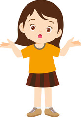 children or kids cartoon character