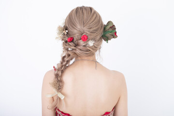 ヘアアレンジ　hair arrangement