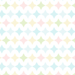 Seamless star pattern. Pastel childish palette. Cute wallpaper