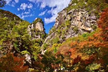 御岳昇仙峡　秋景色