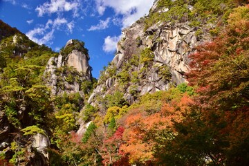御岳昇仙峡　秋景色