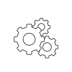 gear icons  symbol vector elements for infographic web