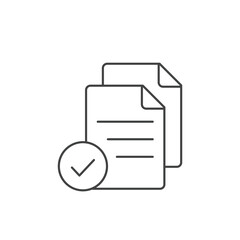 accept file or checklist icons  symbol vector elements for infographic web