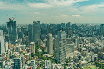 高層ビルからの風景