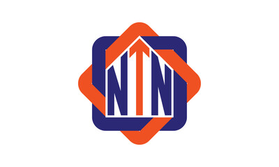 NTN three letter real estate logo with home icon logo design vector template   construction logo   housing logo   engineering logo   initial letter logo   minimalist logo   property logo   © Fahim