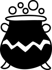 Halloween illustration on transparent background