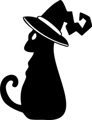 Halloween illustration on transparent background