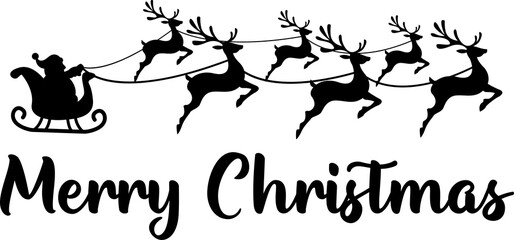 Christmas illustration on transparent background