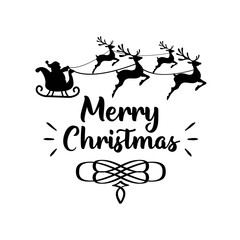Christmas illustration on transparent background