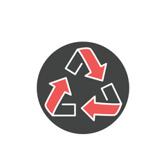Recycle icons  symbol vector elements for infographic web