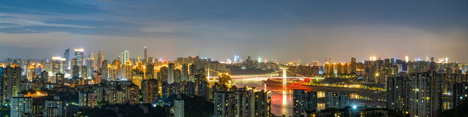 Fototapeta premium The beautiful city of Chongqing，china