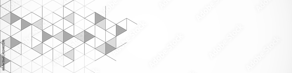 Poster abstract geometric background with triangle shape pattern