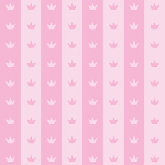 Princess. Crown.Seamless .Pattern .Background vector. Illustration