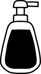 hospital and medicine illustration on transparent background