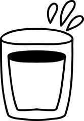 hospital and medicine illustration on transparent background