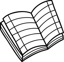 back to school illustration on transparent background