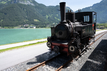Historische Bergbahn in Tirol