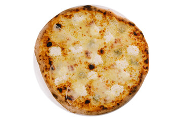 Quattro formaggio - italian pizza with four sorts of cheese