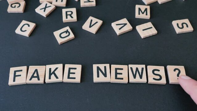 Concept of fake news - question and answer.