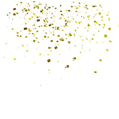 Shiny Golden confetti