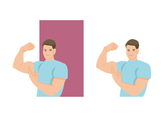 パーソナルトレーナーの男性