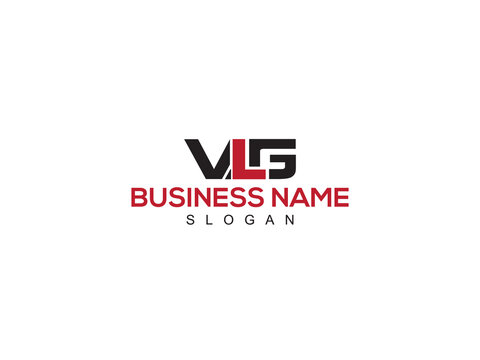 Monogram VLG Logo Letter Vector Art, Colorful VL vlg Logo Icon Design With Three Letter For Your Brand