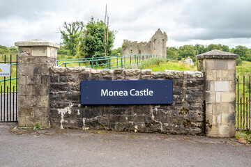 Beautiful Monea Castle by Enniskillen, County Fermanagh, Northern Ireland
