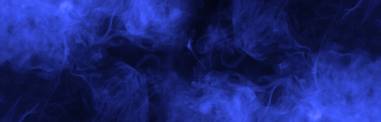 blue smoke background