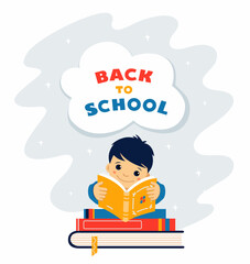 Back to school banner design.