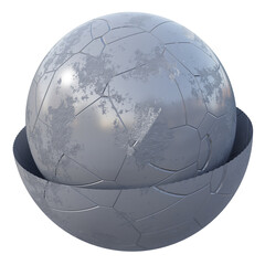 sphere 3d icon illustration