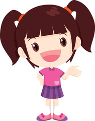 children or kids cartoon character