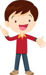 children or kids cartoon character