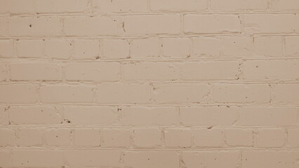Obraz premium Abstract Clean White Brick Wall Texture Background. Copy Space. Sepia